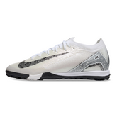 Nike Zoom Mercurial Vapor 16 Elite White and Gray Turf TF Football Boot
