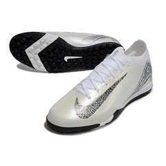 Nike Zoom Mercurial Vapor 16 Elite White and Gray Turf TF Football Boot