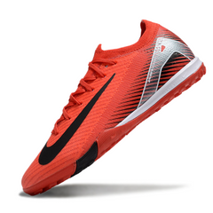 Botas de fútbol Nike Zoom Mercurial Vapor 16 Elite Turf TF rojas y negras