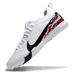 Botas de fútbol Nike Zoom Mercurial Vapor 16 Pro Turf TF blancas, rojas y negras