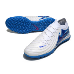 Nike Phantom GX2 Elite White and Blue Turf TF Football Boot