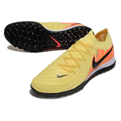 Botas de fútbol Nike Phantom GX2 Elite Turf TF amarillas y naranjas