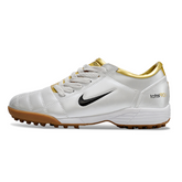 Botas de fútbol Nike Total 90 III Turf TF gris y dorado