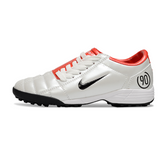 Scarpa da calcio Nike Total 90 III Turf TF bianca e rossa