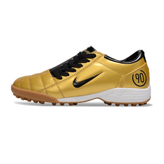 Scarpa da calcio Nike Total 90 III Turf TF oro e nero