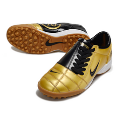 Scarpa da calcio Nike Total 90 III Turf TF oro e nero