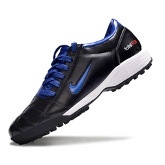 Scarpa da calcio Nike Total 90 III Turf TF nera e blu