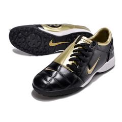 Scarpa da calcio Nike Total 90 III Turf TF nera e oro