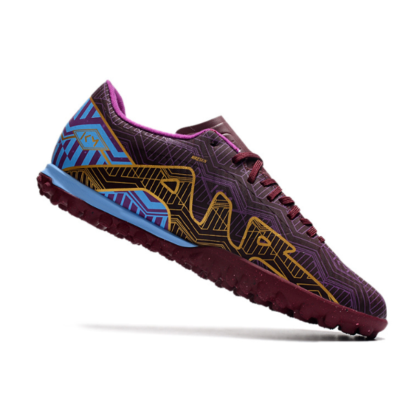 Chuteira Society Nike Zoom Mercurial Vapor 15 Academy TF Mbappe Roxa Pack - VENI Futebol