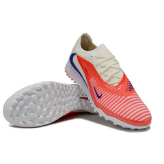 Nike Phantom 6 Elite White and Orange Turf TF Football Boot