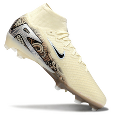 Nike Air Zoom Mercurial Superfly 10 Elite Beige Firm Ground FG Kids Football Boot