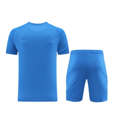 Conjunto Adidas Camiseta + Short Azul Claro - VENI Futebol