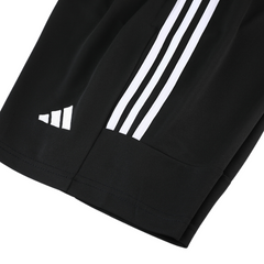 Conjunto Adidas Camiseta + Short Branca e Preta - VENI Futebol