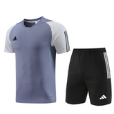 Conjunto Adidas Camiseta + Short Cinza - VENI Futebol