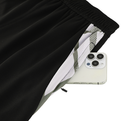 Completo da allenamento Adidas Green T-shirt e pantaloncini