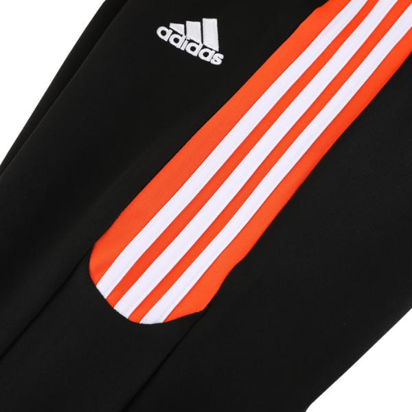 Conjunto de Frio Adidas Jaqueta + Calça Laranja, Branca e Preta - VENI Futebol