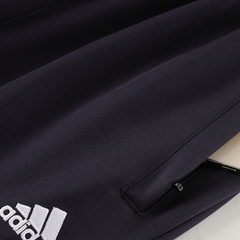 Conjunto de Frio Adidas Jaqueta + Calça Laranja e Preta - VENI Futebol