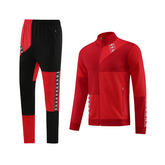 Conjunto de Frio Adidas Jaqueta + Calça Vermelha - VENI Futebol