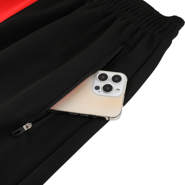 Conjunto de Frio Adidas Jaqueta + Calça Vermelha - VENI Futebol