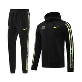 Conjunto de Frio Nike Jaqueta + Calça Preta e Verde - VENI Futebol