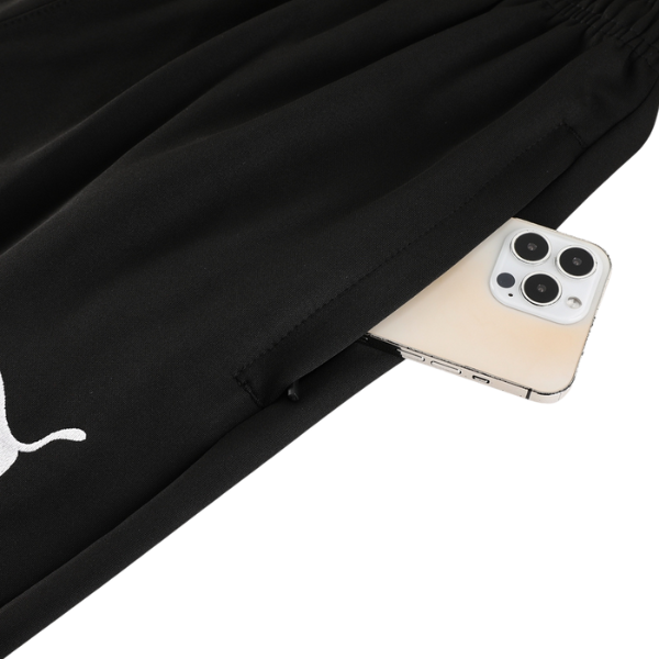 Conjunto de Frio Puma Jaqueta + Calça Vermelha e Preta - VENI Futebol