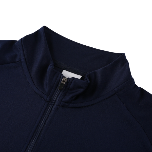 Conjunto de Frio Nike Blusão + Calça Azul Marinho e Branca - VENI Futebol