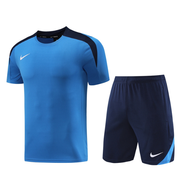 Conjunto Adidas Camiseta + Short Azul Claro - VENI Futebol
