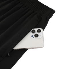 Conjunto Adidas Camiseta + Short Preto e Amarelo - VENI Futebol