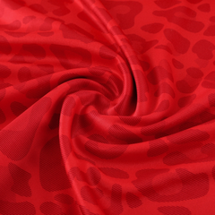 Top e pantaloni Adidas Cold Set con cerniera a un quarto, rossi, gialli e neri