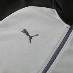 Conjunto de chaqueta y pantalón Puma Cold Set en gris y negro