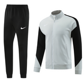 Conjunto de Frio Nike Jaqueta + Calça Cinza e Preto - VENI Futebol