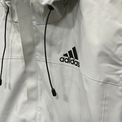 Chaqueta cortavientos gris Adidas