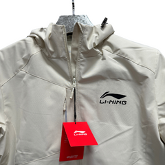 Chaqueta cortavientos beige Li-Ning