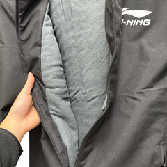 Giacca a vento nera Li-Ning