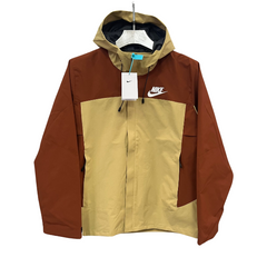 Giacca a vento arancione gialla Nike