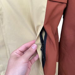 Giacca a vento arancione gialla Nike