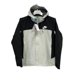 Chaqueta cortavientos Nike negra y gris
