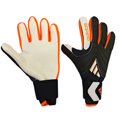 Guanti da portiere Adidas Copa Pro neri e arancioni