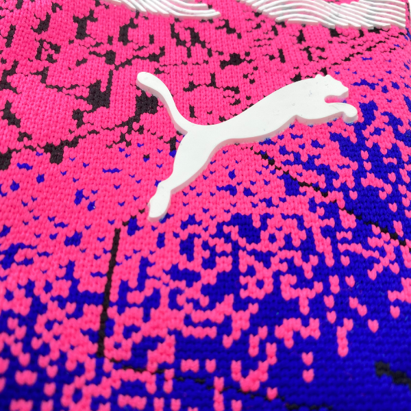 Luva de Goleiro Puma Future Z Rosa e Azul - VENI Futebol