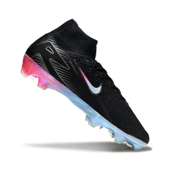 Nike Air Zoom Mercurial Superfly 10 Elite Black Blue and Pink Firm Ground FG Football Boot