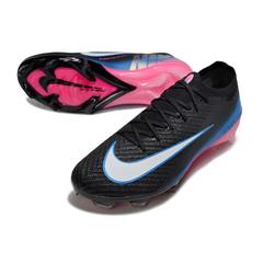 Nike Air Zoom Mercurial Vapor 16 Elite Black Pink and Blue Firm Ground FG Football Boot