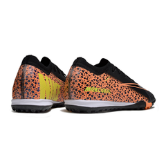 Nike Zoom Mercurial Vapor 16 Elite Black and Orange Turf TF Football Boot
