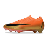 Botas de fútbol Nike Air Zoom Mercurial Vapor 16 Elite Naranja y Oro para Terreno Firme (FG)