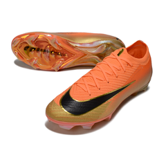 Nike Air Zoom Mercurial Vapor 16 Elite Orange and Gold Firm Ground FG Football Boot