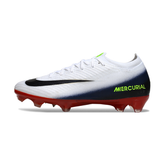 Nike Air Zoom Mercurial Vapor 16 Elite White Red and Blue Firm Ground FG Football Boot