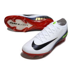 Nike Air Zoom Mercurial Vapor 16 Elite White Red and Blue Firm Ground FG Football Boot
