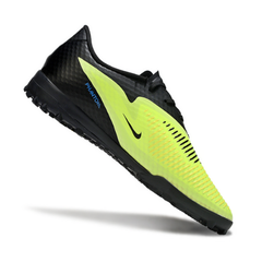 Nike Phantom 6 Academy Black and Fluorescent Green Turf TF Football Boot