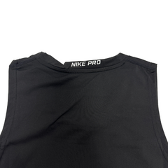 Camiseta de tirantes negra Nike