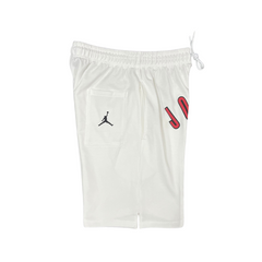 Pantalones cortos Jordan blancos y rojos