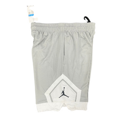 Pantalones cortos Jordan grises y blancos